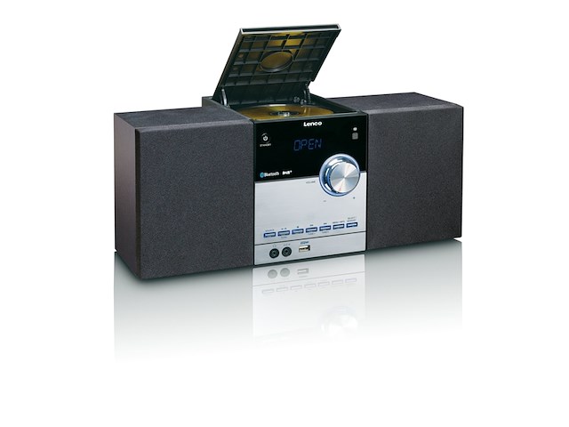 Lenco mc-150 - microset dab+ tafelradio / cd-speler met bluetooth - afbeelding 3 van  5