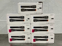 Lenco mcw-020bk set van 2 draadloze microfoons (7x) - afbeelding 1 van  3