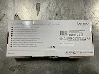 Lenco mcw-020bk set van 2 draadloze microfoons (7x) - afbeelding 3 van  3