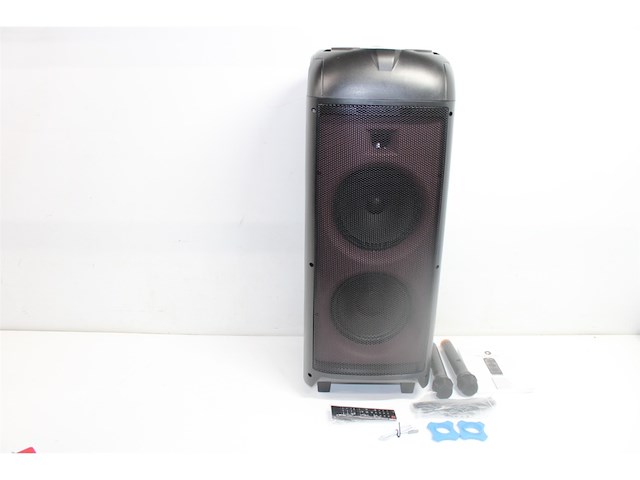 Lenco ml-pa-bt-03-bk feestluidspreker l bluetooth zwart - afbeelding 2 van  2