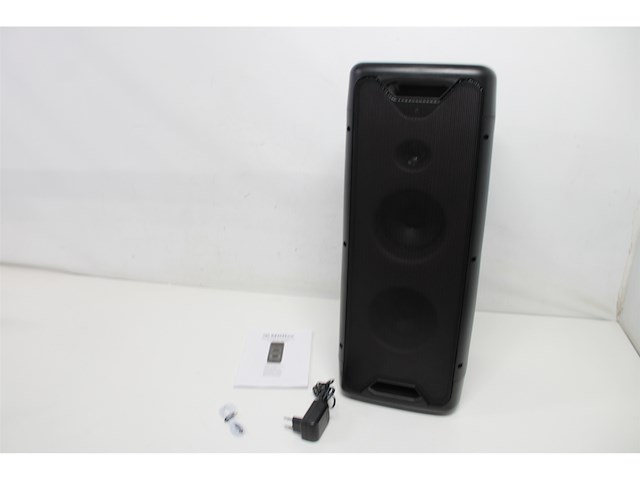 Lenco pa-260bk party-speaker met led-verlichting - afbeelding 2 van  2