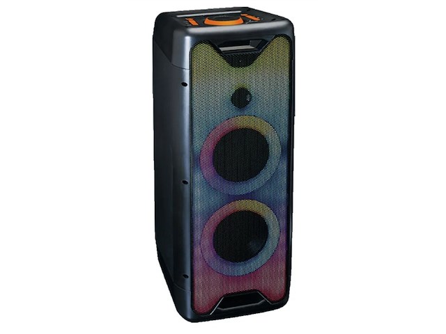 Lenco pa260bk partyspeaker met led -verlichting - afbeelding 1 van  1