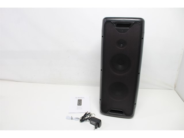 Lenco pa260bk partyspeaker met led-verlichting - afbeelding 2 van  2
