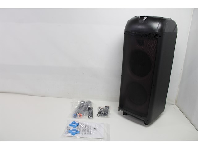 Lenco party speaker pa260bk 150w rms led verlichting en disco bal zwart - afbeelding 5 van  5