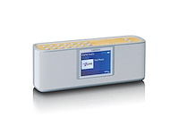 Lenco pdr-046gy eco dab radio met bluetooth wit/bamboe - afbeelding 2 van  3