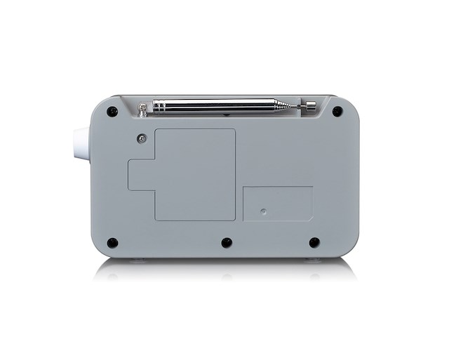 Lenco pdr036wh dab en fm radio met bluetooth wit - afbeelding 4 van  5