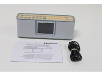 Lenco pdr046gy eco dab radio met bluetooth wit/bamboe - afbeelding 4 van  4