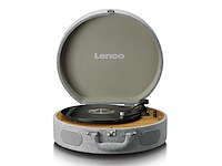 Lenco retro platenspeler met ingebouwde speakers - afbeelding 2 van  5
