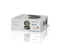 Lenco retro platenspeler met ingebouwde speakers - afbeelding 3 van  5