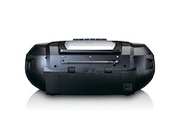 Lenco scd-720 boombox dab+ cd/mp3-speler zilver - afbeelding 3 van  4