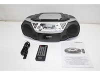 Lenco scd-720 boombox dab+ cd/mp3-speler zilver - afbeelding 4 van  4