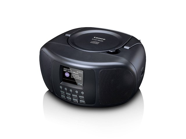 Lenco scd6000bk draagbare internet radio met dab+/fm bluetooth - afbeelding 2 van  5