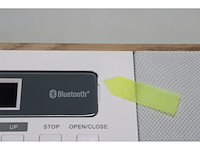 Lenco stereo dab+/fmradio cd 2 usb bluetooth hout/wit - afbeelding 3 van  3