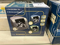 Lenco t-9050 zwart-wit tv - afbeelding 2 van  3