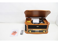 Lenco tcd-2571 platenspeler met luidspreker dab+ radio cd-speler hout - afbeelding 5 van  5