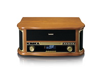 Lenco tcd2571 platenspeler bluetooth dab+ radio cdspeler hout - afbeelding 2 van  5