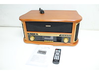 Lenco tcd2571 platenspeler voor grammofoonplaten bluetooth hout - afbeelding 4 van  4