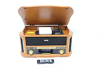 Lenco tcd2571 platenspeler voor grammofoonplaten bluetooth hout - afbeelding 5 van  6