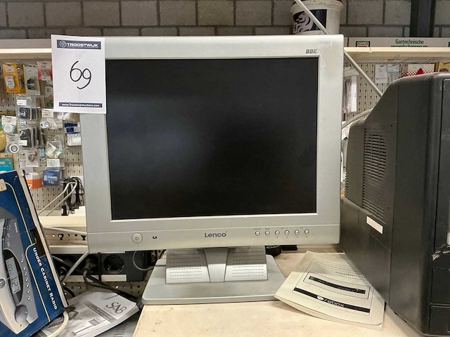 Lenco tv monitor en 3 radio’s - afbeelding 2 van  9