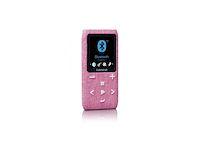 Lenco xemio861 mp3speler met bluetooth en 8 gb micro sd roze - afbeelding 3 van  5