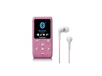 Lenco xemio861 mp3speler met bluetooth en 8 gb micro sd roze - afbeelding 4 van  5