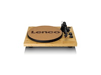 Lencolbt-335ba draaitafel met bluetooth behuizing van echt bamboe - afbeelding 2 van  6