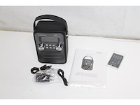 Lencopdr051bksi draagbare dab+ fm radio zwart - afbeelding 4 van  4