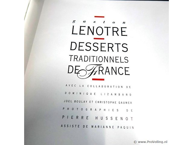 Lenotre desserts - afbeelding 2 van  5