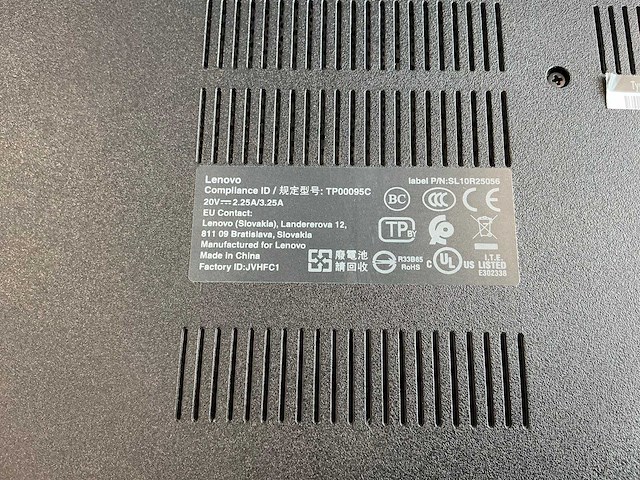 Lenovo - - e590 - laptop - afbeelding 6 van  7