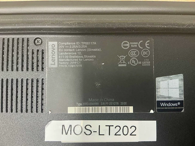 Lenovo - 20rd-004hmh - laptop (2x) - afbeelding 6 van  6