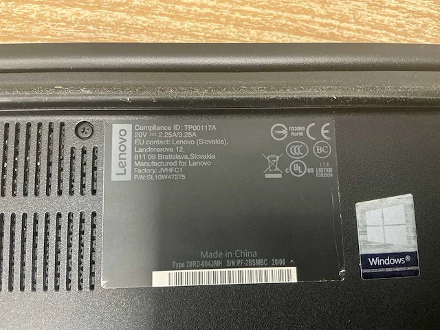Lenovo - 20rd-004jmh - laptop (4x) - afbeelding 10 van  11