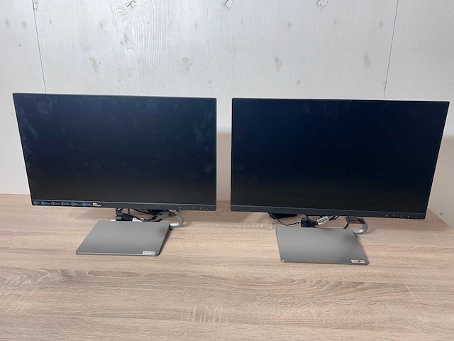 Lenovo - q24i-1l - monitor (2x) - afbeelding 1 van  4
