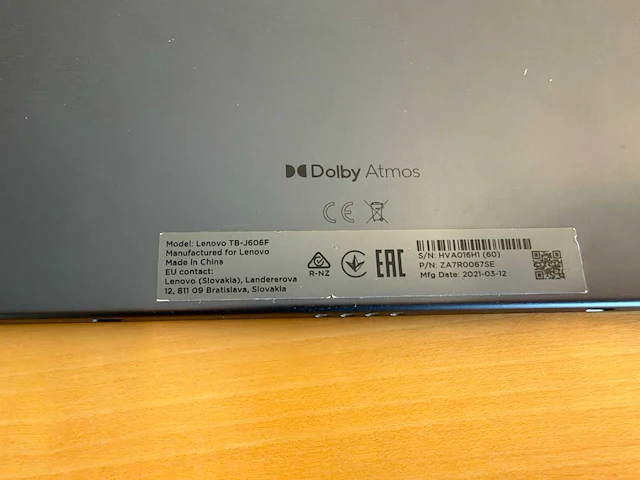 Lenovo - tab m10 fhd plus (32gb) - tablet - afbeelding 4 van  4