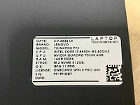 Lenovo - thinkpad p72(i7) - laptop - afbeelding 6 van  6