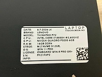 Lenovo - thinkpad p72(i7) - laptop - afbeelding 8 van  8