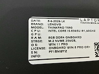 Lenovo - thinkpad t590 - laptop (4x) - afbeelding 2 van  2