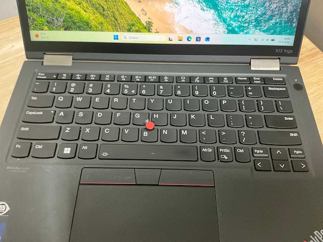 Lenovo - thinkpad x13 yoga gen3(i7 gen12) - laptop - afbeelding 1 van  5