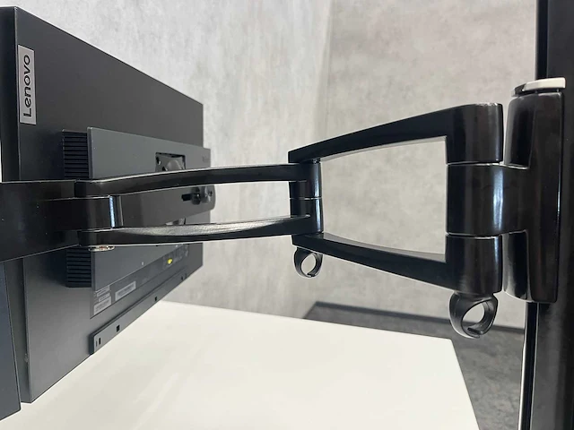 Lenovo - thinkvision t24-40 - 24" monitor set op markant duo arm - afbeelding 4 van  17