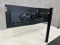 Lenovo - thinkvision t24-40 - 24" monitor set op markant duo arm - afbeelding 7 van  17