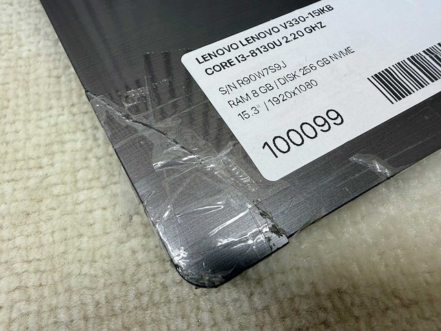 Lenovo - v330-15ikb - i3 / 8gb / 256gb / 15,3" laptop - afbeelding 10 van  12