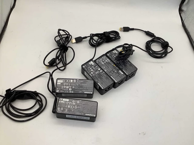 Lenovo 45w computeronderdeel laptop laders (5x) - afbeelding 3 van  6