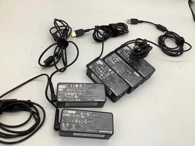 Lenovo 45w computeronderdeel laptop laders (5x) - afbeelding 5 van  6