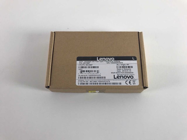 Lenovo (46c3447) sfp+ 10gbase-sr fiber optic tranceiver modules (new) (105x) - afbeelding 2 van  4