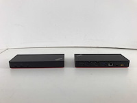 Lenovo (dud9011d1) thinkpad hybrid usb-c with usb-a docking stations (2x) - afbeelding 1 van  8