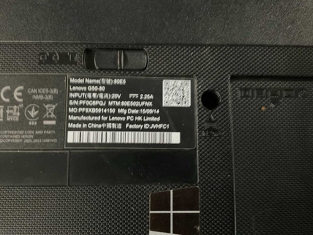 Lenovo g50-80 laptops (3x) - afbeelding 3 van  5