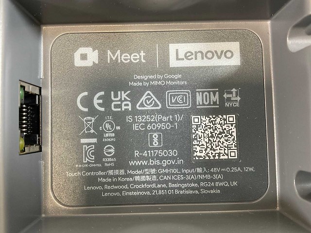 Lenovo google meet series one room kits - video conferencing system (3x) - afbeelding 16 van  28