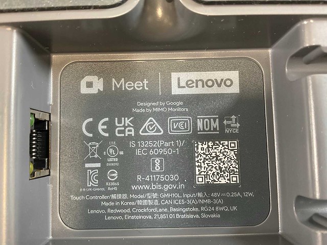 Lenovo google meet series one room kits - video conferencing system - afbeelding 15 van  22