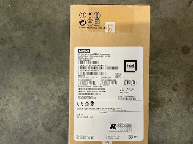 Lenovo ideacentre mini 5 - afbeelding 3 van  3