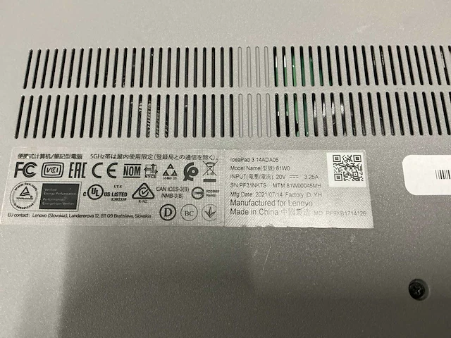 Lenovo ideapad 3 14ada05 laptop - afbeelding 6 van  6