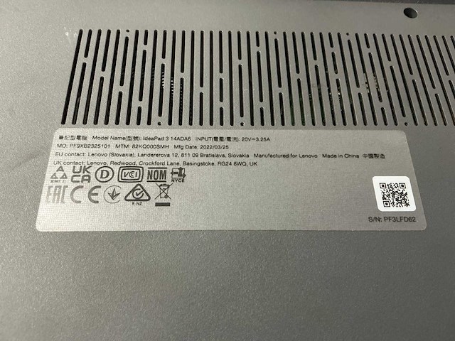 Lenovo ideapad 3 14ada6 laptop - afbeelding 7 van  7